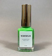 Лак для стемпінгу VAKULA Nails №25 салатовий, 8 млЛак для стемпінгу VAKULA Nails №25 салатовий, 8 мл