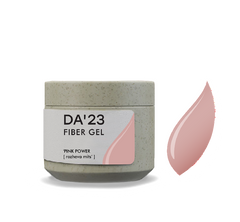 Гель для нігтів Fiber Gel DA'23 Pink power [rozheva mits'], 30 млГель для нігтів Fiber Gel DA'23 Pink power [rozheva mits'], 30 мл