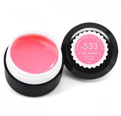 Гель-краска CANNI 533 розовый неоновый 5млГель-краска CANNI 533 розовый неоновый 5мл