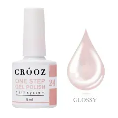 Гель-лак однофазний Crooz One Step Gel Polish №24, 8 млГель-лак однофазний Crooz One Step Gel Polish №24, 8 мл