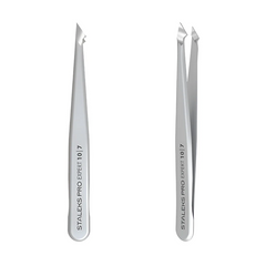 Пинцет для бровей STALEKS PRO EXPERT 10 TYPE 7 (скошенный, заостренный) TE-10/7Пинцет для бровей STALEKS PRO EXPERT 10 TYPE 7 (скошенный, заостренный) TE-10/7