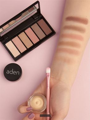 Тіні для очей в палетці №3 ADEN Mattel Nude