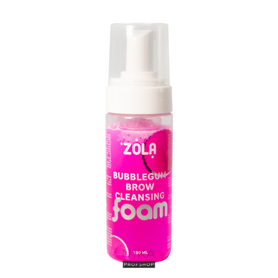 Піна для брів ZOLA очищуюча рожева Bubblegum Brow Cleansing 150 млПіна для брів ZOLA очищуюча рожева Bubblegum Brow Cleansing 150 мл