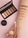 Тіні для очей в палетці №3 ADEN Mattel Nude