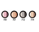 Тени для век PAESE Бриллиантовые Трио (712) Diamond Eyeshadows Trio Perl