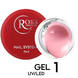 Строительный гель для ногтей ROKS Builder Gel №01 15 мл
