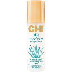 Зволожуючий крем з алое для кучерявого волосся CHI Aloe Vera Moisturizing Cream 147 млЗволожуючий крем з алое для кучерявого волосся CHI Aloe Vera Moisturizing Cream 147 мл