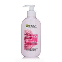 Очищуючий крем-гель для сухої і вразливої шкіри GARNIER Skin Naturals Основний догляд 200 млОчищуючий крем-гель для сухої і вразливої шкіри GARNIER Skin Naturals Основний догляд 200 мл