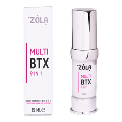 Багатофункціональний преміальний засіб для брів та вій ZOLA MULTI-TREATMENT BTX 9 в 1 15 млБагатофункціональний преміальний засіб для брів та вій ZOLA MULTI-TREATMENT BTX 9 в 1 15 мл