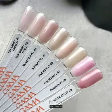 Гель для ногтей GEMELY ex GA&MA Simple gel 005 Kremov&yacute; Симпл Гель для ногтей 005 Кремовый 15 мл
