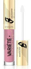 Помада жидкая EVELINE Cosmetics Variete Satin Matt №12 Candy с гиалуроновой кислотой