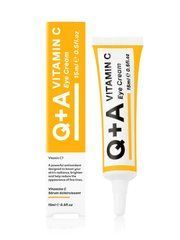Крем для зоны вокруг глаз Q+A Vitamin C Eye Cream 15 млКрем для зоны вокруг глаз Q+A Vitamin C Eye Cream 15 мл