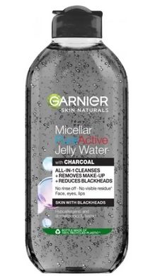 Мицеллярная гель-вода GARNIER с углем для очищения кожи Skin Naturals 400 млМицеллярная гель-вода GARNIER с углем для очищения кожи Skin Naturals 400 мл
