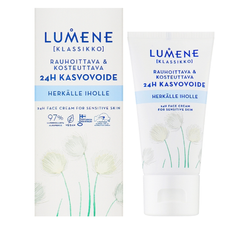 Крем зволожувальний для обличчя LUMENE KLASSIKKO для чутливої шкіри 24 годин дії, 50 млКрем зволожувальний для обличчя LUMENE KLASSIKKO для чутливої шкіри 24 годин дії, 50 мл