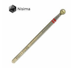 Насадка алмазна куля Nisima P801f035 3,5 ммНасадка алмазна куля Nisima P801f035 3,5 мм