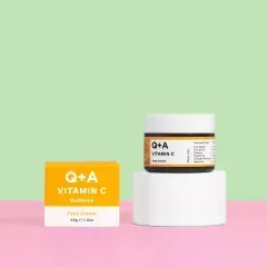 Осветляющий крем для лица с витамином C Q+A Vitamin C Radiance Face Cream 50 гОсветляющий крем для лица с витамином C Q+A Vitamin C Radiance Face Cream 50 г