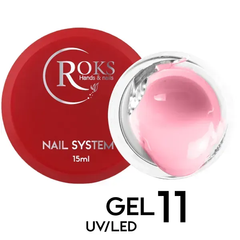 Гель для нігтів будівельний ROKS Builder Gel №11 15 мл