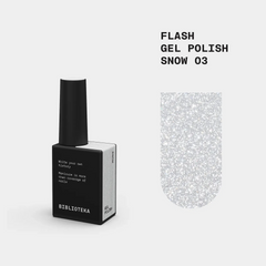 Гель-лак BIBLIOTEKA Flash Gel Polish №03 Snow, 10 млГель-лак BIBLIOTEKA Flash Gel Polish №03 Snow, 10 мл
