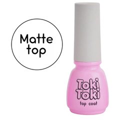 Топ без липкого шару Toki-Toki Matte Top 5 мл, 5.0