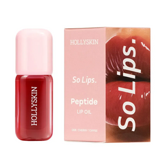 Увлажняющее масло для губ HOLLYSKIN So Lips. Peptide Lip Oil 008 Cherry Toffee 4 мл