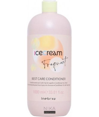 Кондиціонер INEBRYA Ice cream conditioner best care для всіх типів волосся 1000 млКондиціонер INEBRYA Ice cream conditioner best care для всіх типів волосся 1000 мл