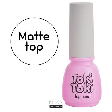 Топ без липкого шару Toki-Toki Matte Top 5 мл, 5.0