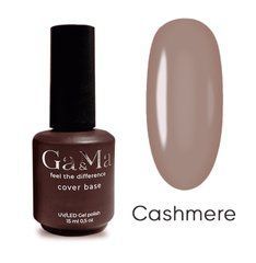 База для нігтів камуфлююча GA&MA Cover base 044 Cashmere Кашемір формула одного шару 15 мл