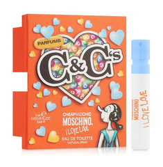 Туалетная вода MOSCHINO I LOVE LOVE W EDT MINI 1млТуалетная вода MOSCHINO I LOVE LOVE W EDT MINI 1мл