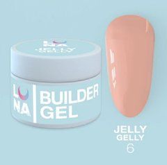 Гель для ногтей LUNA gel №ly Jelly 6 15 млГель для ногтей LUNA gel №ly Jelly 6 15 мл