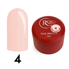 Акрилгель рідкий ROKS Light Acryl Gel №04 15 мл