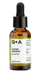Масло мультивитаминное для лица Q+A Super Greens Facial Oil 30 млМасло мультивитаминное для лица Q+A Super Greens Facial Oil 30 мл