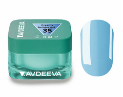 Моделирующий гель V.AVDEEVA Creamy Builder Gel 35 небесно-голубой, 15 млМоделирующий гель V.AVDEEVA Creamy Builder Gel 35 небесно-голубой, 15 мл