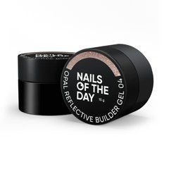 Гель для ногтей NAILSOFTHEDAY Строительный светоотражающий Opal Reflective Builder Gel 04 15 млГель для ногтей NAILSOFTHEDAY Строительный светоотражающий Opal Reflective Builder Gel 04 15 мл