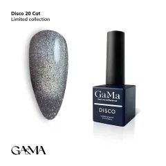 Гель-лак для ногтей GA&MA Диско кошачий глаз Disco Cat 020 10 млГель-лак для ногтей GA&MA Диско кошачий глаз Disco Cat 020 10 мл