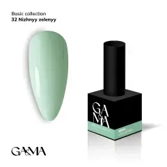 Гель-лак для нігтів GA&MA Базова колекція Basic collection 032 nizhnyy zelenyy ніжний зелений 10 млГель-лак для нігтів GA&MA Базова колекція Basic collection 032 nizhnyy zelenyy ніжний зелений 10 мл