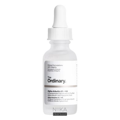 Сироватка для обличчя The Ordinary Alpha Arbutin 2% + HA з альфа арбутином та гіалуроновою кислотою 30 млСироватка для обличчя The Ordinary Alpha Arbutin 2% + HA з альфа арбутином та гіалуроновою кислотою 30 мл