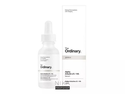 Сироватка для обличчя The Ordinary Alpha Arbutin 2% + HA з альфа арбутином та гіалуроновою кислотою 30 млСироватка для обличчя The Ordinary Alpha Arbutin 2% + HA з альфа арбутином та гіалуроновою кислотою 30 мл