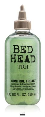 Сироватка-блиск TIGI Bed Head Conrtrol Freak контроль і випрямлення з термазахистом 250 млСироватка-блиск TIGI Bed Head Conrtrol Freak контроль і випрямлення з термазахистом 250 мл