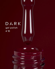 Гель-лак для нігтів DARK Gel Polish 010, 10 млГель-лак для нігтів DARK Gel Polish 010, 10 мл