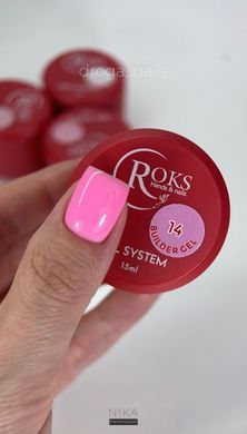Гель для нігтів будівельний ROKS Builder Gel №14 15 мл