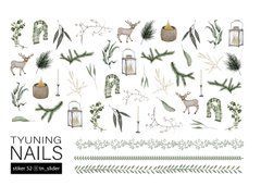 Слайдер для нігтів TYUNING NAILS Sticker 52Слайдер для нігтів TYUNING NAILS Sticker 52