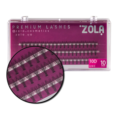 Вії-пучки ZOLA 10D(10mm)Вії-пучки ZOLA 10D(10mm)