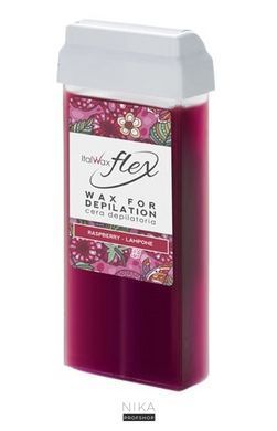 Віск для депіляції Ital Wax Flex Raspberry Малина 100 млВіск для депіляції Ital Wax Flex Raspberry Малина 100 мл