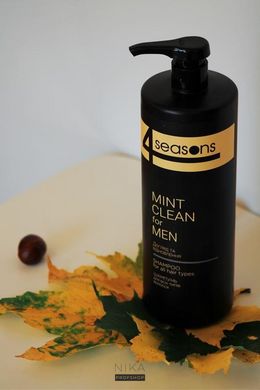 Шампунь 4SEASONS Mint Clean for Men догляд та відновлення 1000 млШампунь 4SEASONS Mint Clean for Men догляд та відновлення 1000 мл