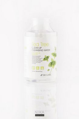 Жидкость для снятия макияжа 3W CLINIC Tea Tree Cleran Up Cleansing Water Чайное дерево 500 млЖидкость для снятия макияжа 3W CLINIC Tea Tree Cleran Up Cleansing Water Чайное дерево 500 мл