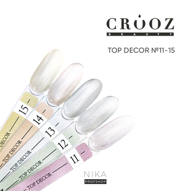 Закріплювач для Гель-лак у CROOZ Top Decor №11, 8 млЗакріплювач для Гель-лак у CROOZ Top Decor №11, 8 мл