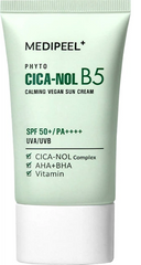 Веганский успокаивающий солнцезащитный крем MEDI-PEEL Phyto Cica Nol B5 Calming Vegan Sun Cream 50 млВеганский успокаивающий солнцезащитный крем MEDI-PEEL Phyto Cica Nol B5 Calming Vegan Sun Cream 50 мл