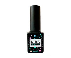 Топ KIRA NAILS Wipe Top Coat з липким шаром, 6 мл