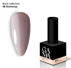 Гель-лак для нігтів GA&MA Basic collection 056 kremovyy Базова колекція 056 кремовий 10 млГель-лак для нігтів GA&MA Basic collection 056 kremovyy Базова колекція 056 кремовий 10 мл
