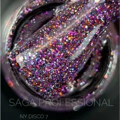 Гель-лак для нігтів світловідбивний SAGA NY DISKO 07, 9 млГель-лак для нігтів світловідбивний SAGA NY DISKO 07, 9 мл